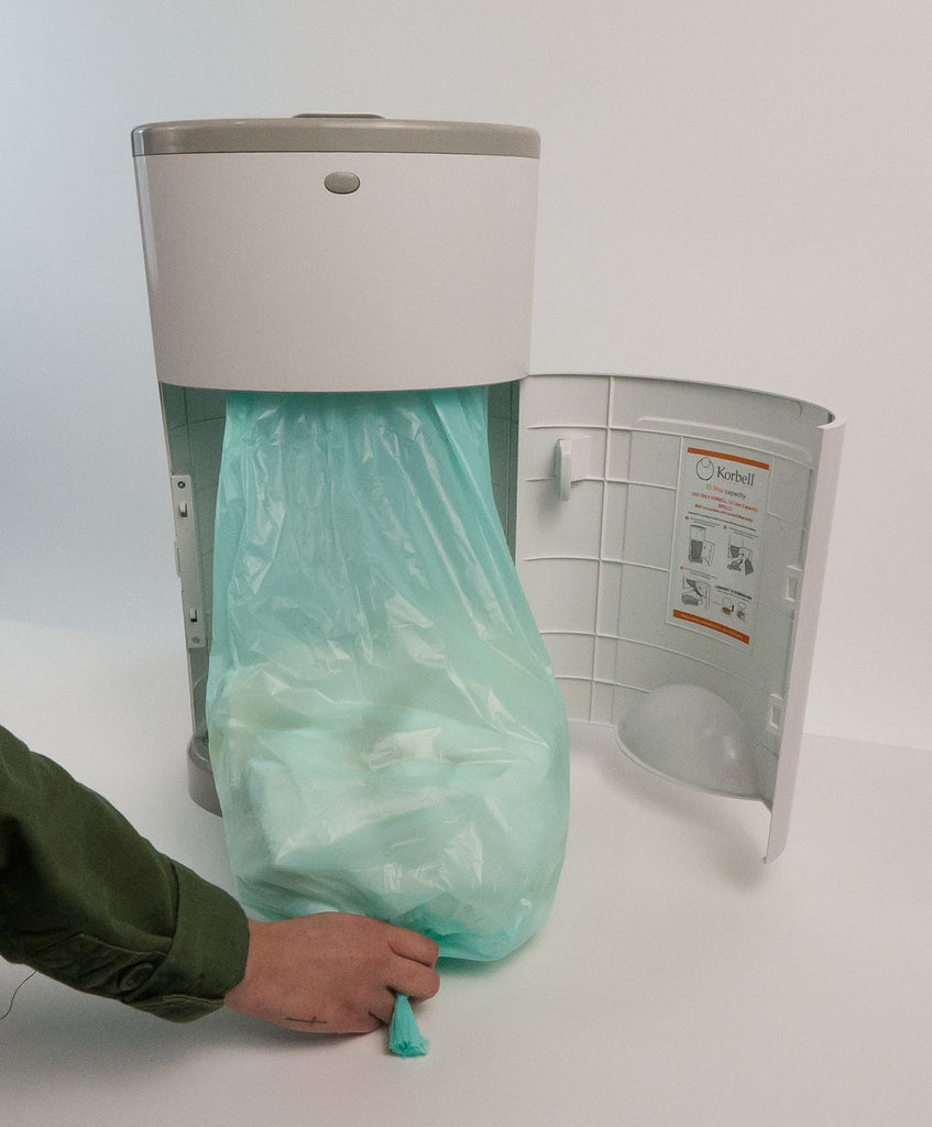Buy KORBELL PLUS NAPPY BIN WITH 1 PACK REFILL Online BSafe